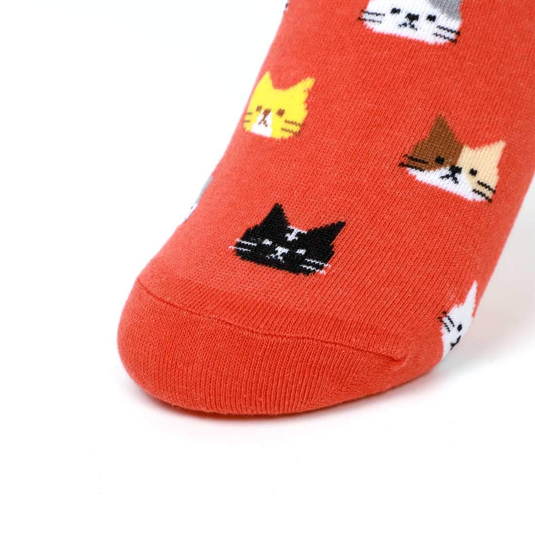 DOBIKULU Womens Cotton Casual Socks Cute Animal Cat Socks Crew Novelty Lovely Print Pattern, Female Presents for Cat Lovers, Gifts Ideas for Mom Lady