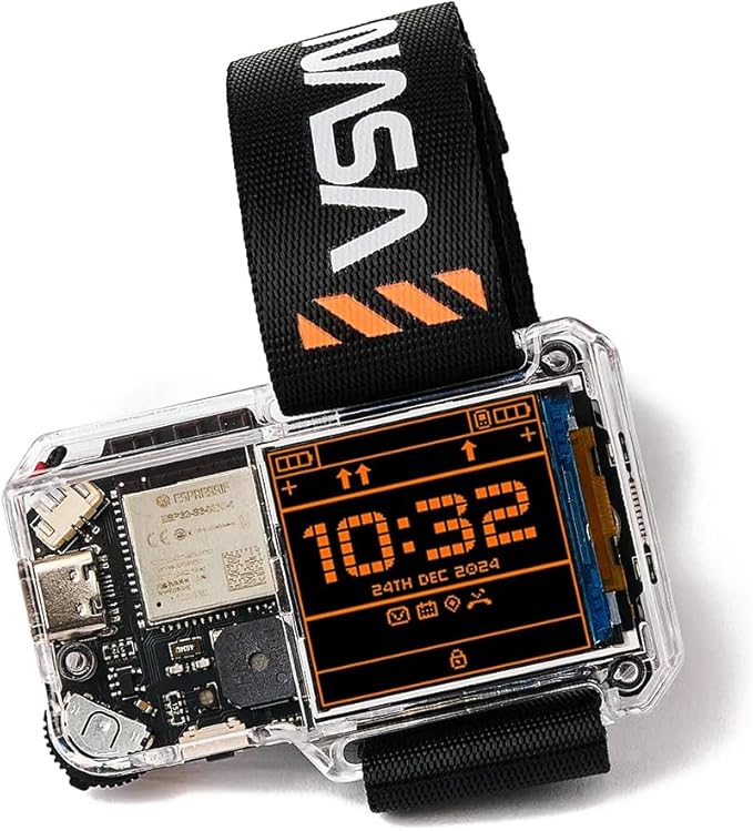 NASA Artemis DIY Smartwatch Kit | Learn Coding, Electronics & Wearable Tech | STEM Gift for Kids & Teens (Ages 9+)