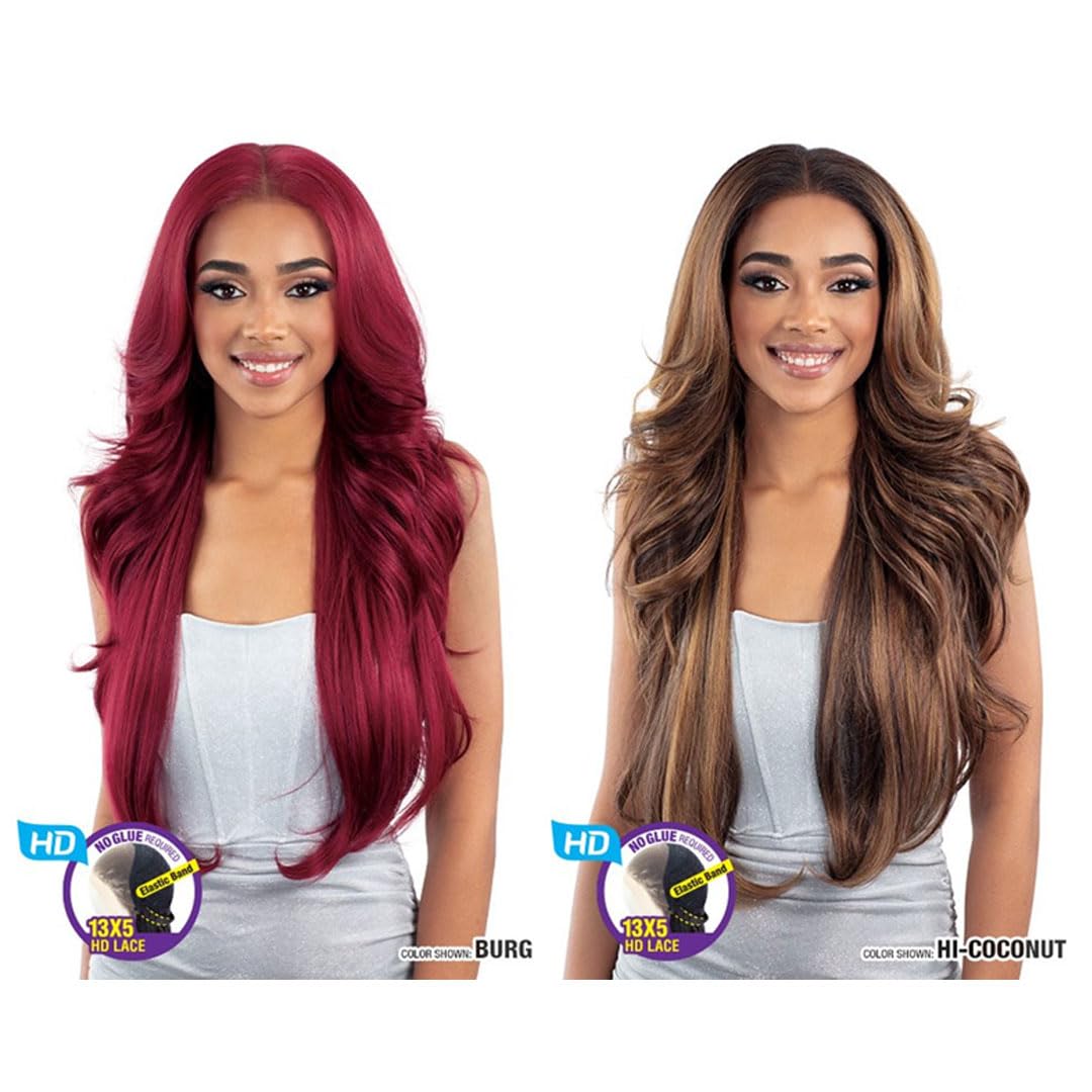 Shake-N-Go Snatched Glueless Lace Synthetic Wig - Odelia (HI-VANILA)