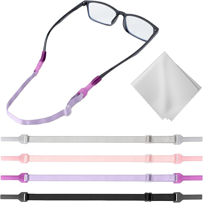 Buyisgle Kids Eye Glasses Strap - No Tail Sunglasses Straps Cords for Boys Toddler and Girls - Eyeglass Holders Around Nec...