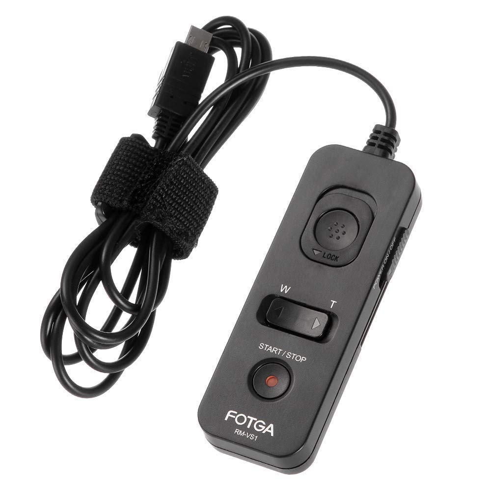 Fotga Rm-Vs1 Remote Control Cable With Multi Terminal For Sony Digital Camera Handycam A6500 A6300 A6000 A5100 A5000 A9 A7 A7R A