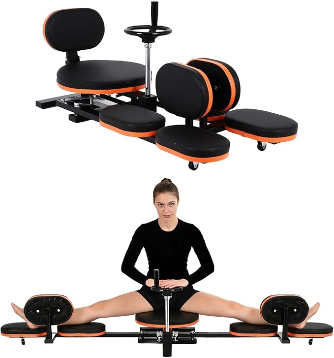 Olenyer Leg Stretcher,220lbs Heavy Leg Stretch Machine,200° Adjustable Split Machine for Ballet,Home Gym Leg Stretching Tr...