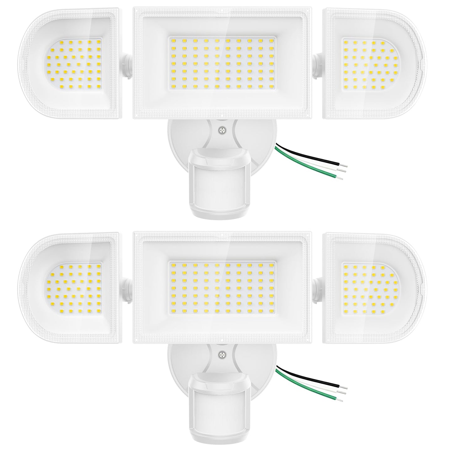 150W Motion Sensor Lights Outdoor For Outside  15000Lm Led Flood Lights Outdoor Wired Dusk To Dawn  Exterior Security Floodlight Fixture Waterproof Ip65  Outdoor Lighting For House  Garage 2 Pack