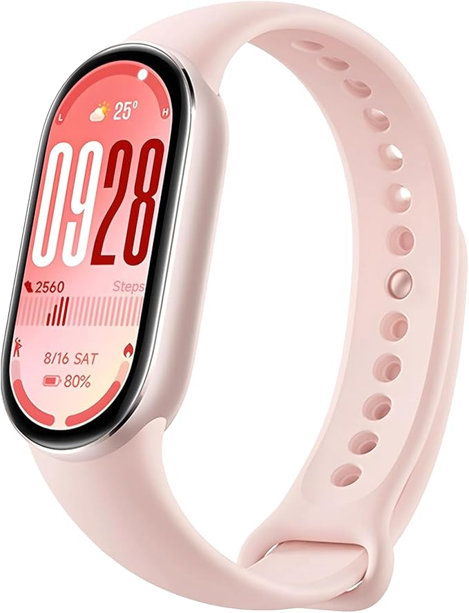 XIAOMI Mi Smart Watch Band 10, 5ATM Waterproof Fitness Step Tracker Sports Digital Smart Watch Health Band for Men Women, ...