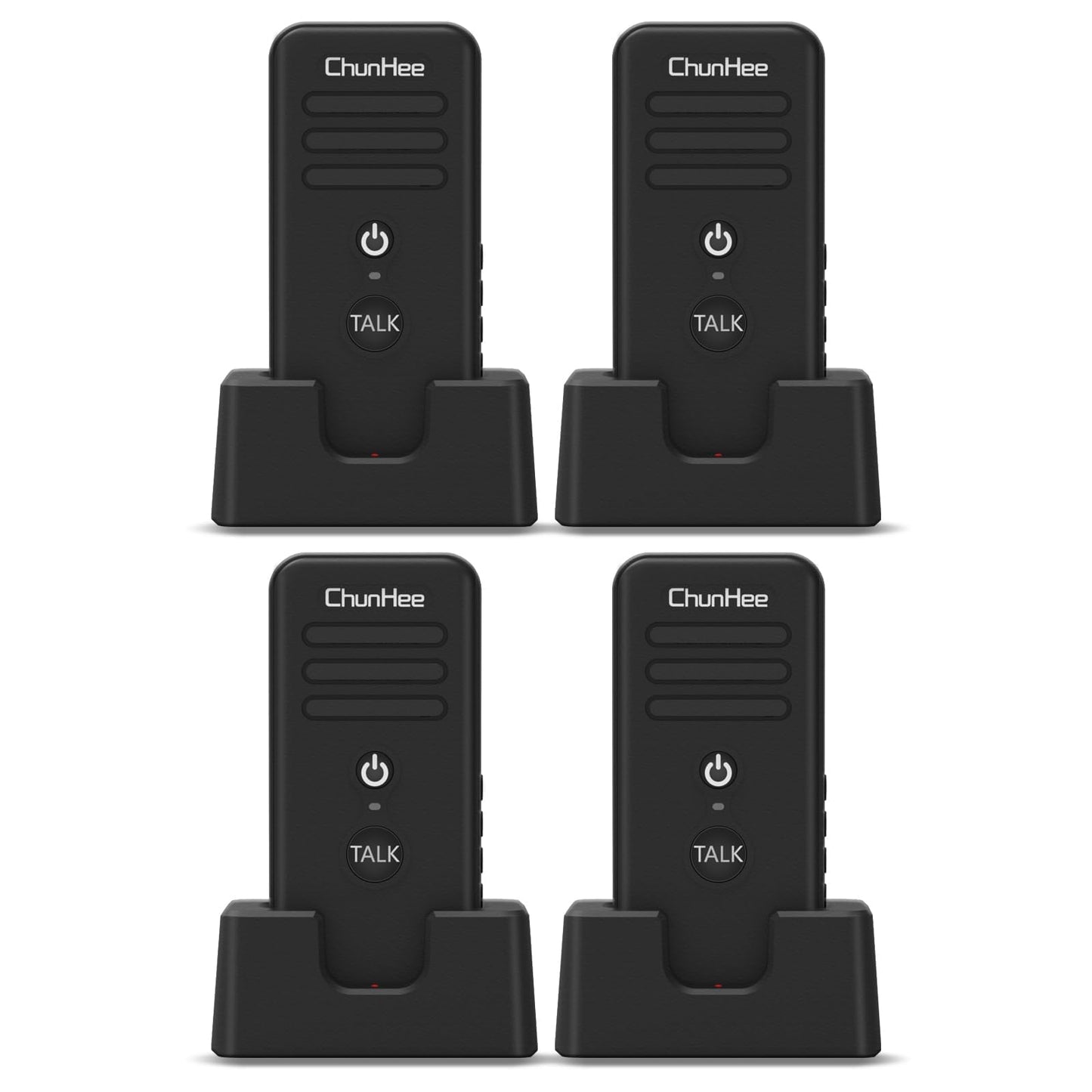 Chunhee Intercoms Wireless For Home 16 Channels Long Standby Caregiver Wireless Intercom System For Elderly 1640Ft Portable Inte