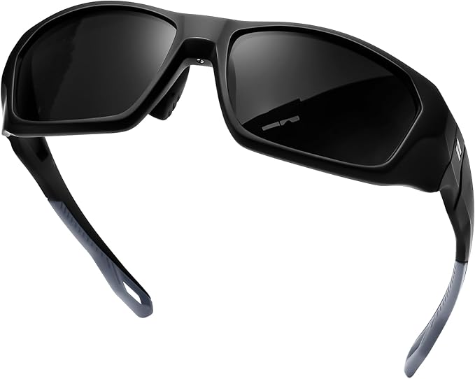 KANASTAL Wrap Around Sunglasses Men Women Polarized UV400 Square Fashion Sports Sun Glasses