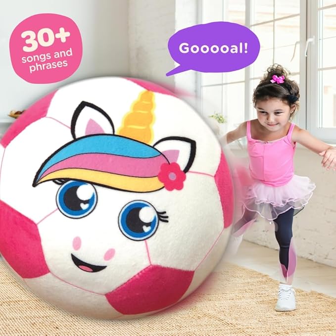 Move2Play, Hilariously Interactive Toy with Music & Sound Effects | Birthday Gift for Boy & Girl | Ball for Toddler & Baby | 6, 12, 18+ Months | 1, 2, 3+ Year Old