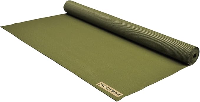 JadeYoga Voyager Yoga Mat - Lightweight & Portable Rubber Yoga Mat - Non-Slip Exercise Mat for Women & Men - Great for Yog...