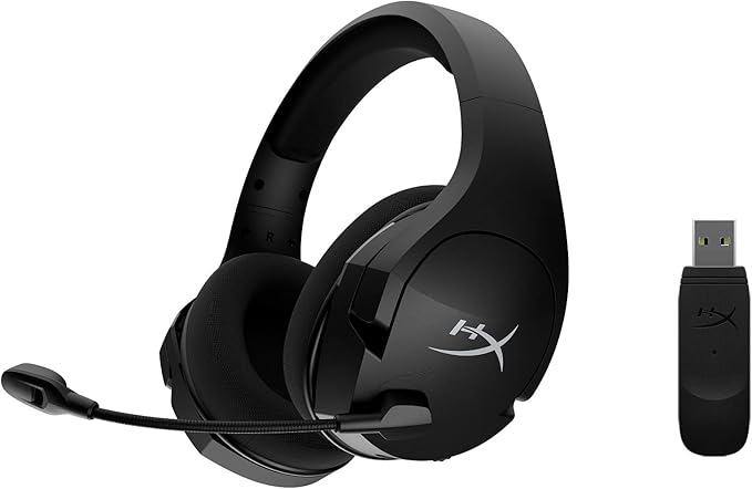 HyperX Cloud Stinger Core – Wireless Lightweight Gaming Headset, DTS Headphone:X spatial audio, Noise Cancelling Microphon...