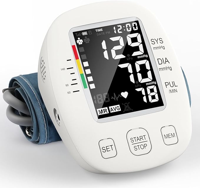 Blood Pressure Monitors for Home use, Automatic Digital BP Machine, Adjustable Upper-Arm Blood Pressure Cuff(8.7'' -16....
