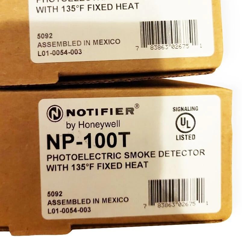 Notifier NP-100T Detector