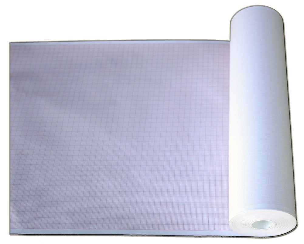 Quality Chart Paper 9100-029-50 ECG Paper for ELI 230 (210MMX30M) (5 Rolls/Box)
