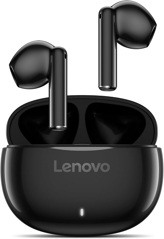 Lenovo E310 True Wireless Stereo Earbuds Bluetooth 5.3 ENC Noise-Cancelling Ear Buds with 13mm Speaker Type-C Charging 20h...
