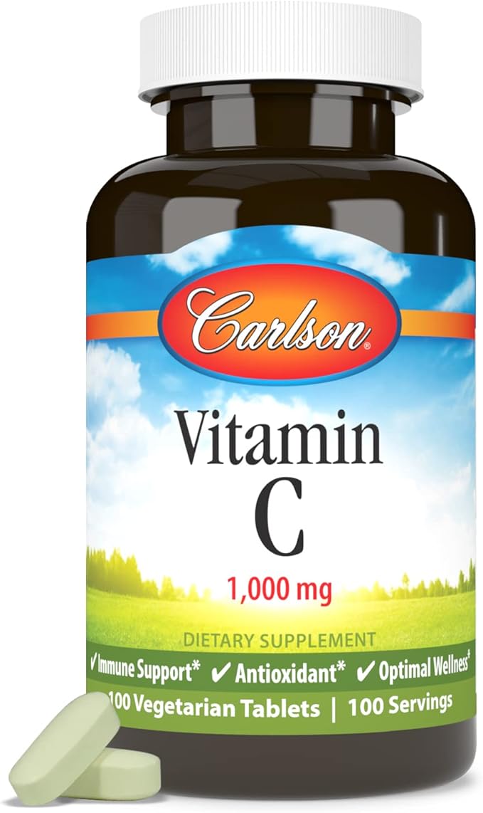 Carlson - Vitamin C 1,000 mg, 100 Count