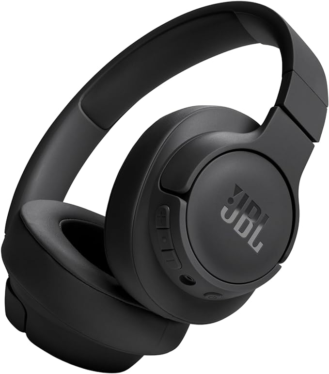 JBL Tune 720BT - Wireless Over-Ear Headphones with JBL Pure Bass Sound, Bluetooth 5.3, Up to 76H Battery Life and Speed Ch...