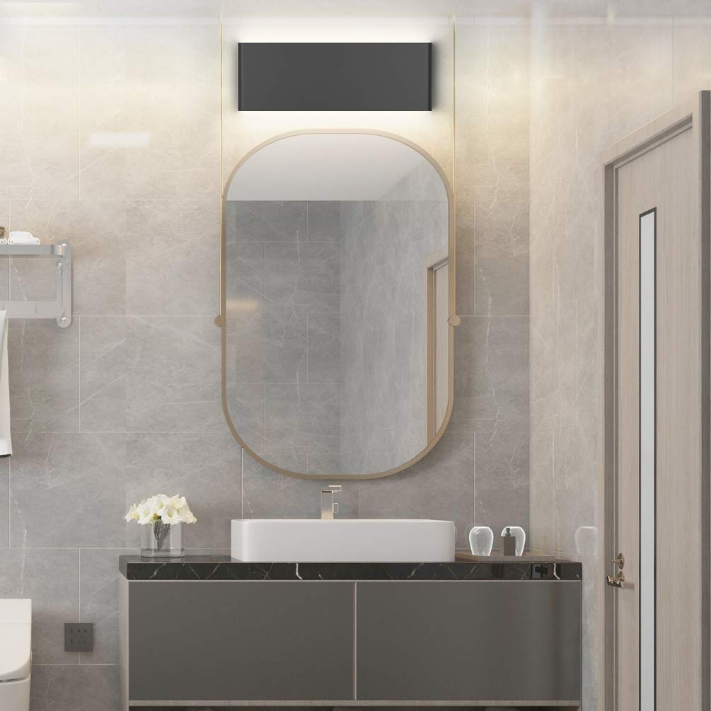 Aipsun Modern LED Vanity Light, Up and Down, 15.8in, Neutral White, Aluminum