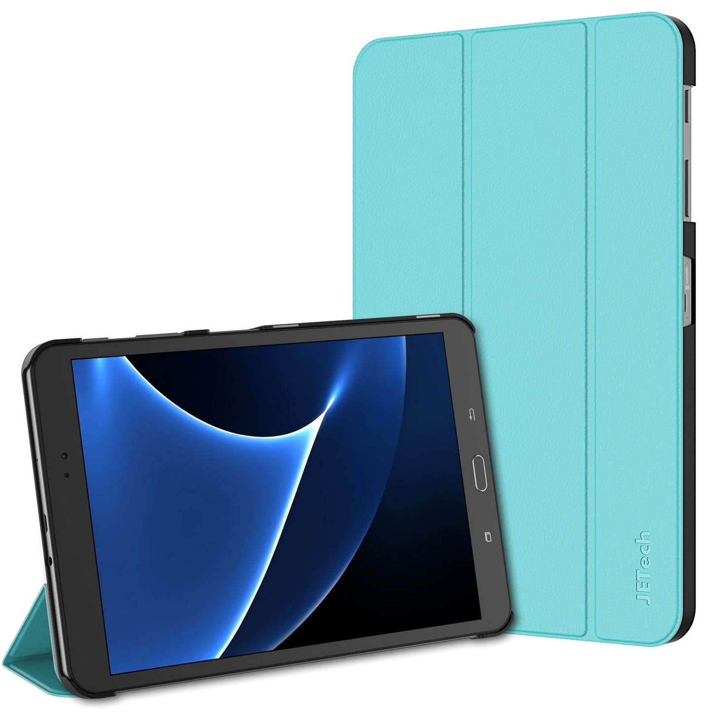 Jetech Case For Samsung Galaxy Tab A 10.1 2016 (Sm-T580 / T585, Not For 2019 Model), Smart Cover With Auto Sleep/Wake (Blue)