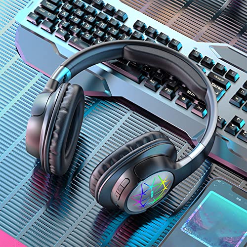 Viligee Wireless Around-Ear Bass Gaming Headset - Surround Sound Headphones with Noise Cancelling Microphone Bluetooth Bre...