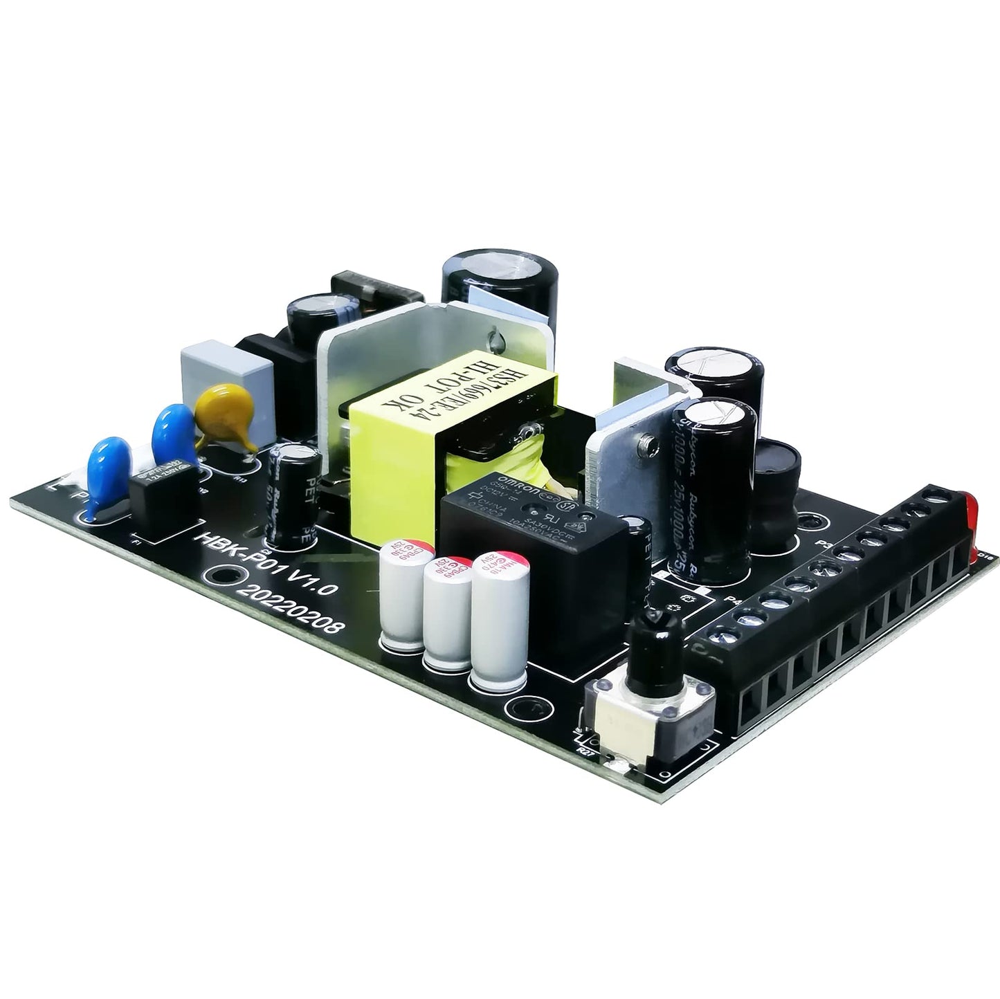 UHPPOTE Access Control Power Supply 12V for Door Electric Lock Intercom Camera Doorbell (Input:110-240VAC Output:12VDC)