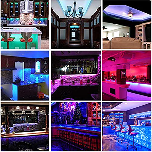 Adresuno Ws2811 Ic Ws2812B Led Strip 60Pixels/M 16.4Ft 300Leds Waterproof Ip67 Black Pcb