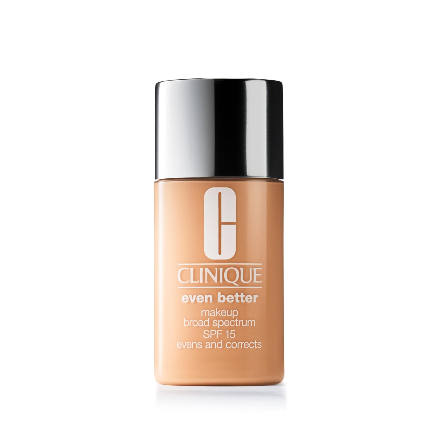 Clinique Even Better Makeup Foundation Broad Spectrum SPF 15 | Medium Coverage + Natural Finish | With Vitamin C | Evens Skin To