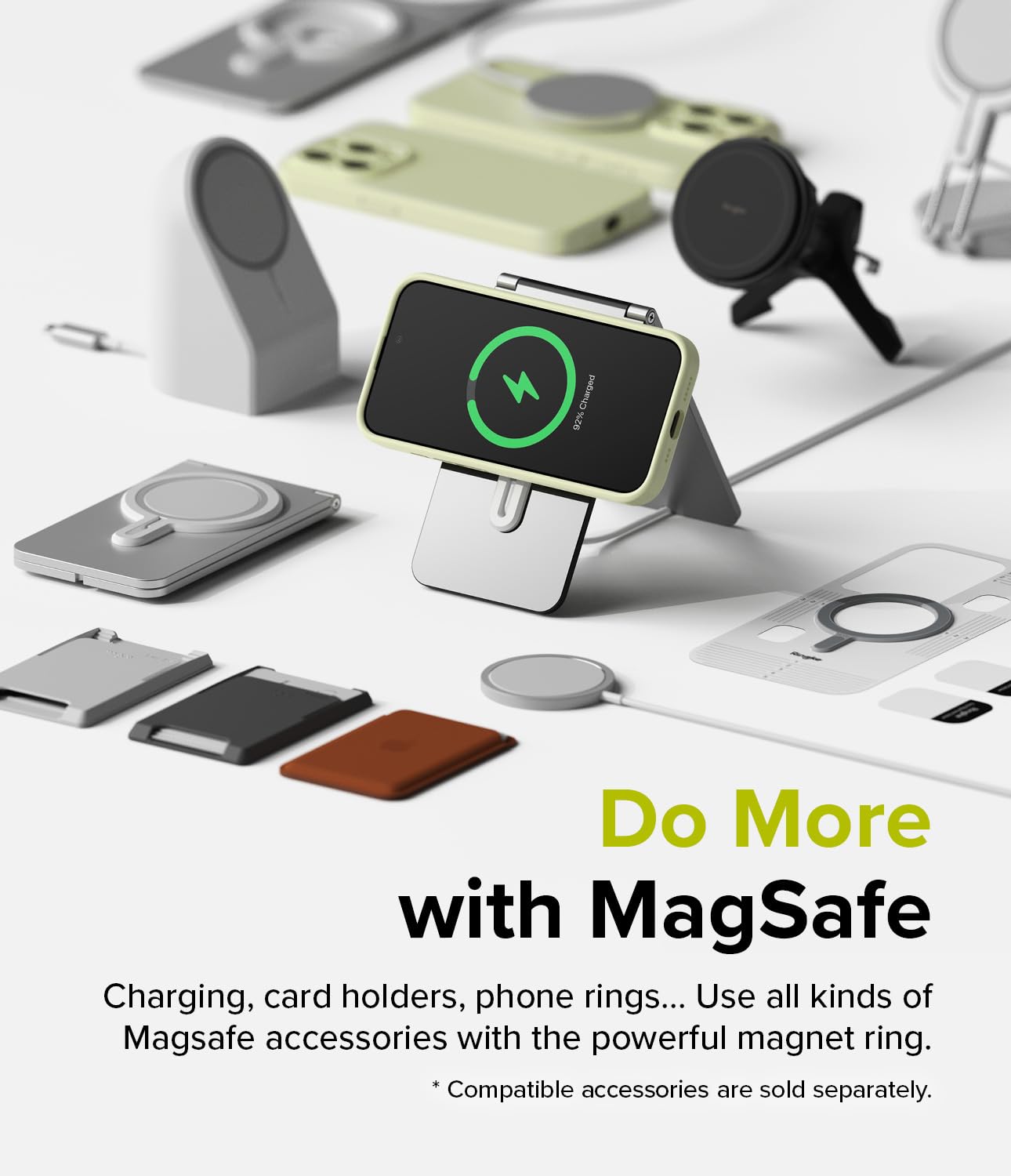 Ringke Silicone Magnetic [Compatible With Magsafe] Designed For Iphone 15 Pro Case, Feels Velvety Lightweight Slim Cute Soft Pho