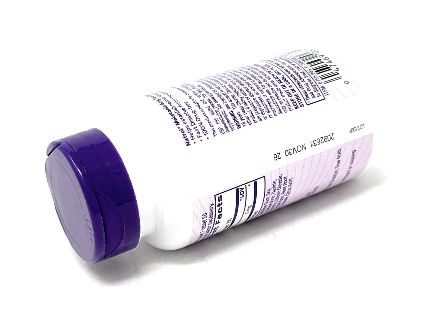 Natrol Melatonin 5 Mg, 250 Fast Dissolve Tablets Strawberry Flavor
