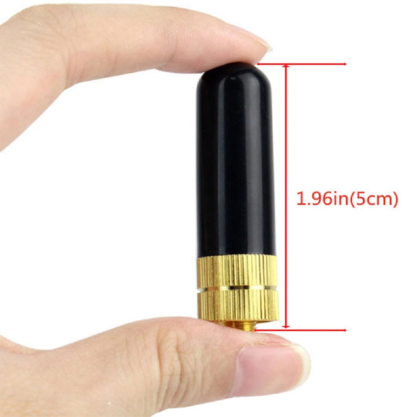 Retevis Ham Radio Short Antenna, 1.96 Inch Sma-Female, Dual Band Vhf/Uhf 144/430Mhz Antenna, For Retevis Rt29 Rt86 Ra79 Hd2, Com