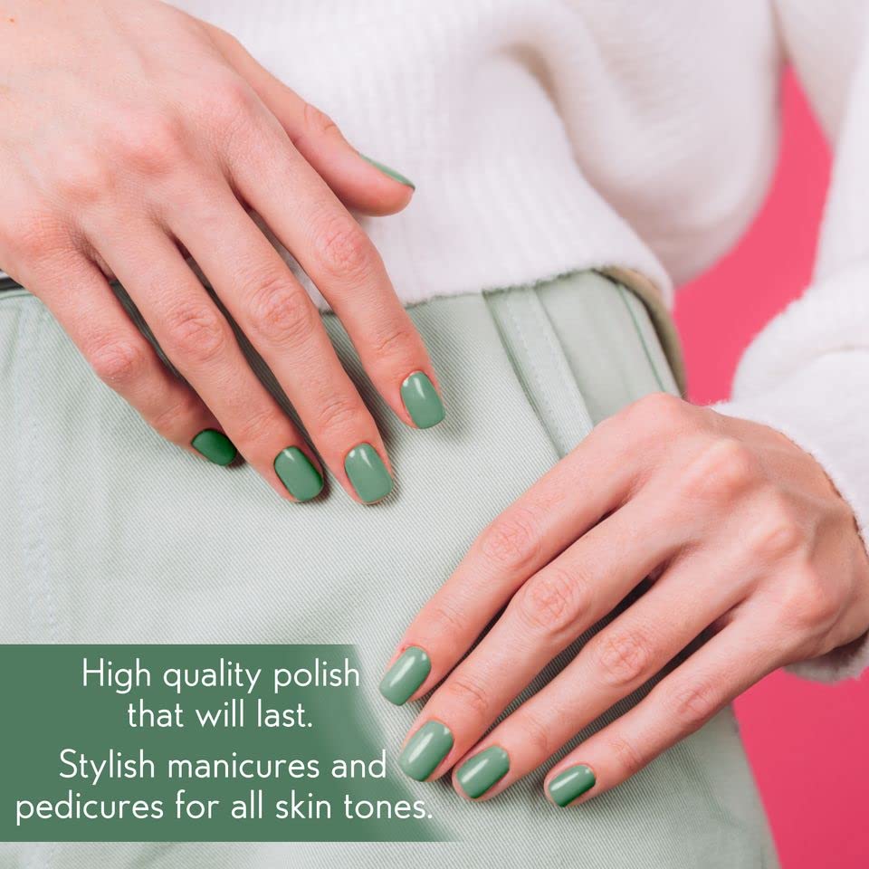 Color Club Martian, Martian, Martian! Color Club Gel +lacquer Duo Includes 1 Each Of 05gel1121 and 05a1121, 0.5 fluid_ounces