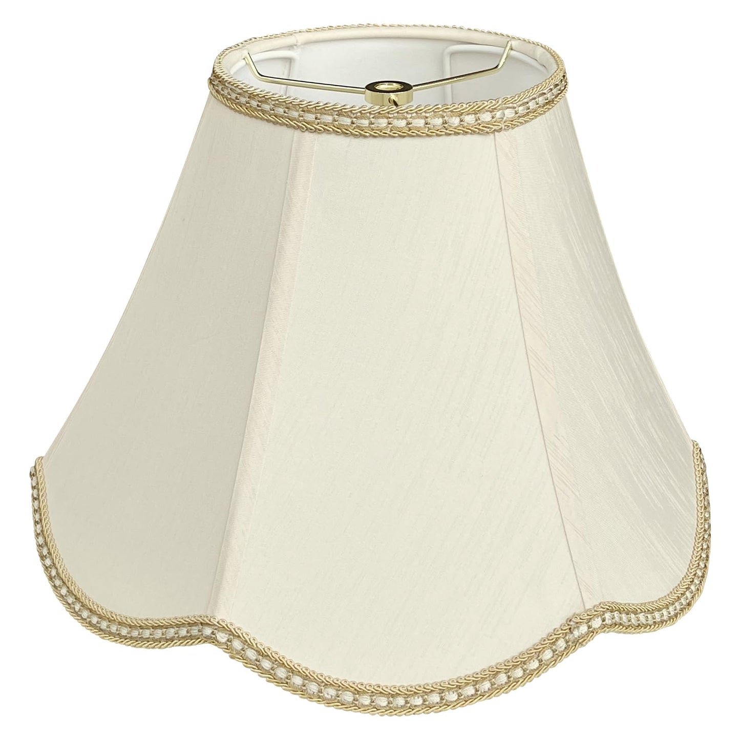 Tootoo Star Small Bell Shaped Lampshade, 6 X 13 X 9.25, Handmade Beige Fabric, Model Sx0214Mh