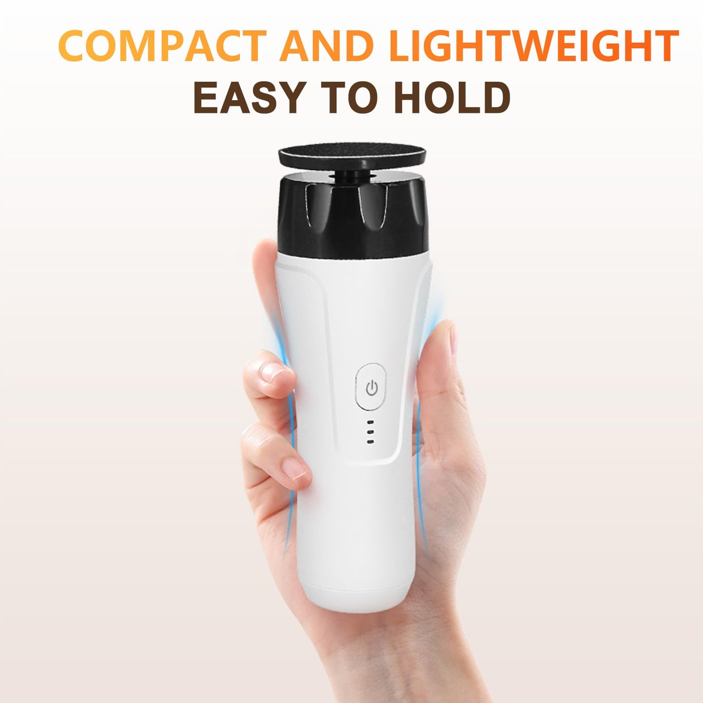 Electric Foot Callus Remover Rechargeable, High Speed Foot Sander, Powerful Portable Electric Foot File Pedicure Tools for Women