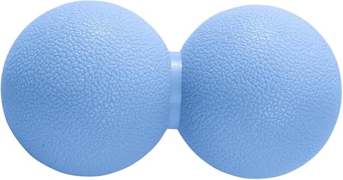 Xensamy Double Lacrosse & Micro-Elastic Peanut Massage Ball - Myofascial Release Tool for Muscle, Back, Foot, and Physical...