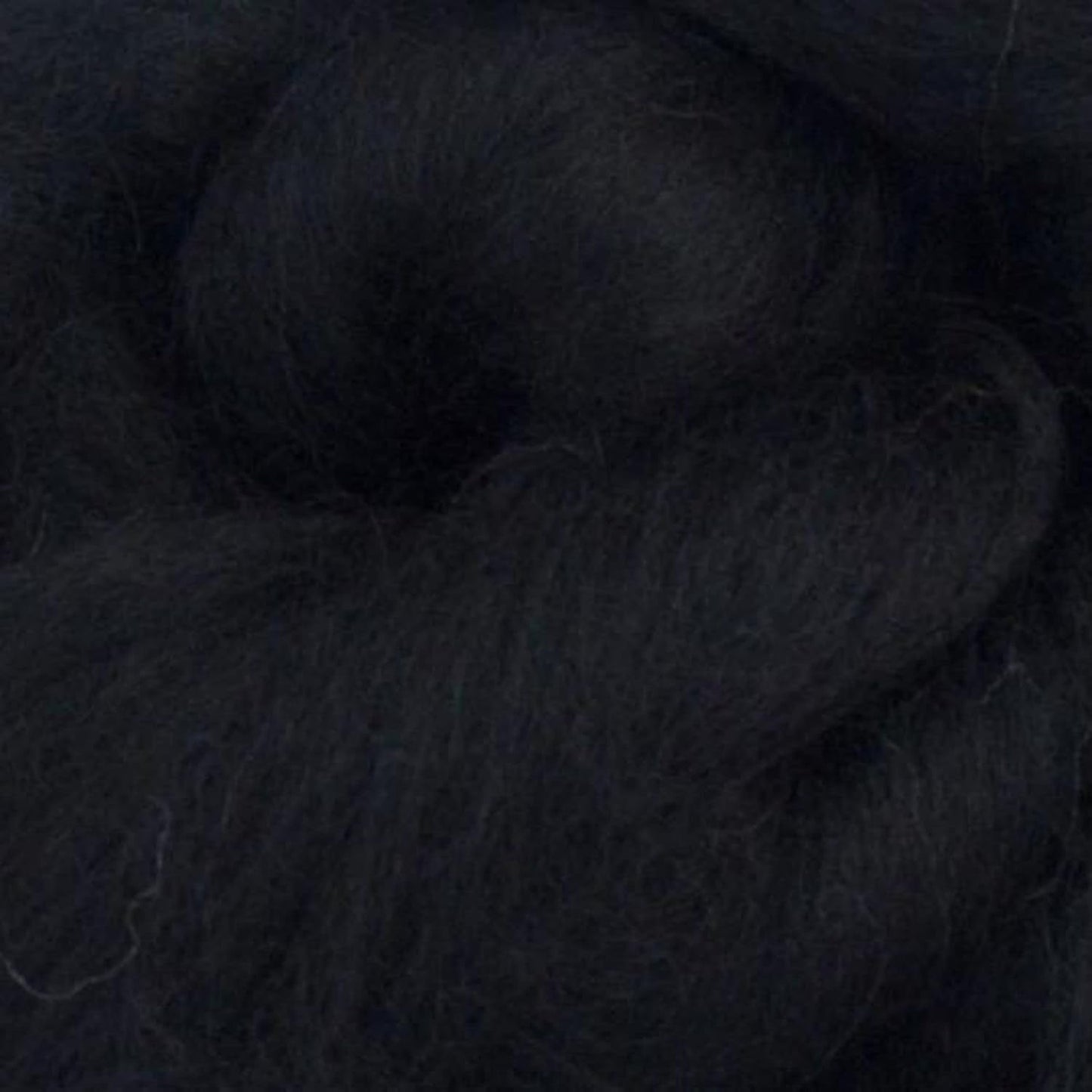 Revolution Fibers Merino Wool Roving | Premium Combed Wool Top | 22 Micron, Perfect for Felting Projects, Spinning, Wall Hangings and Tapestry (Raven)