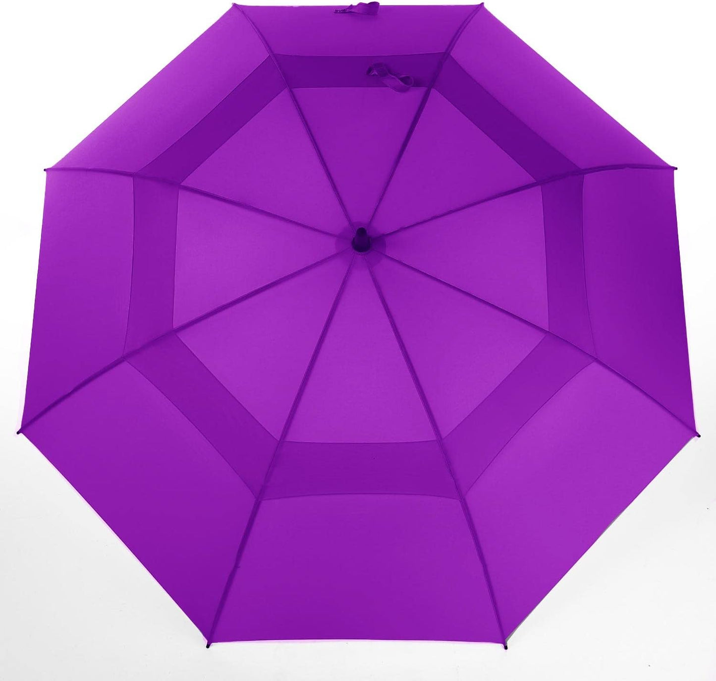 MRTLLOA Extra Large Golf Umbrella, 54/62/68/72 Inch Automatic Open, Oversize Double Canopy Vented Windproof Waterproof Sports Umbrellas for Rain