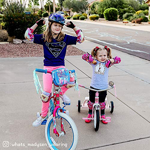 Kids Bike Gloves for Balanced Bike Mountain Bicycle Biking I Breathable Fingerless Toddler Kids Cycling Gloves with Extra ...