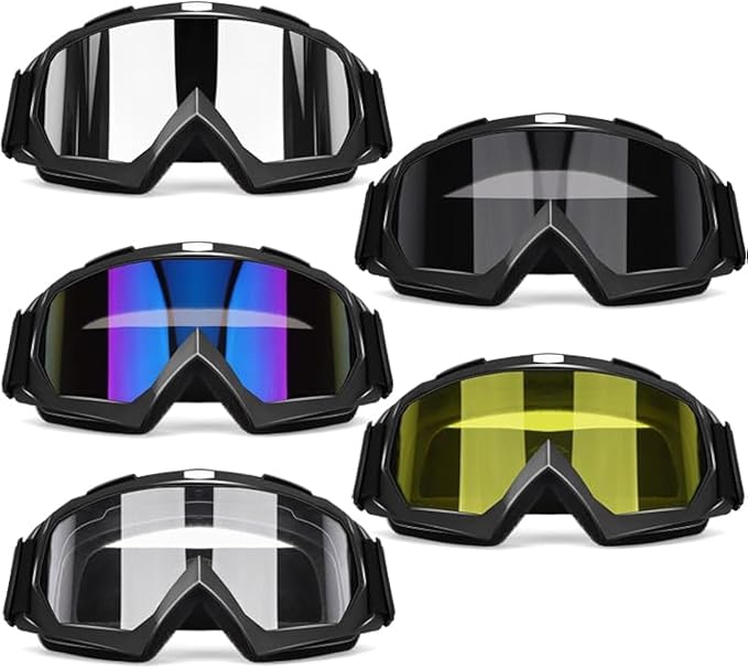 OXG Dirt Bike ATV Motorcycle Goggles, Motorcycle Glasses for Men Motocross Riding Protective Eyewear Ski Goggles