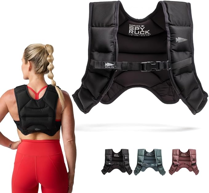 GORUCK 8LB, 12LB, 16LB Spy Ruck Women's Weighted Vest for Walking & Running - Weight Vest for Women Fitness Training with ...