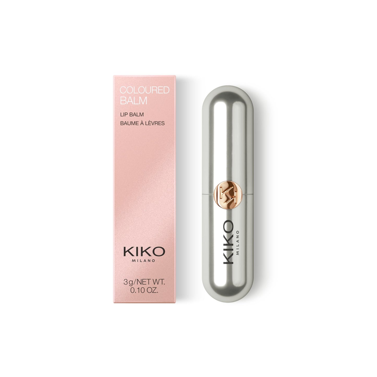KIKO Milano Coloured Balm 02 | Coloured, Moisturizing Lip Balm With A Pleasant Fruity Aroma