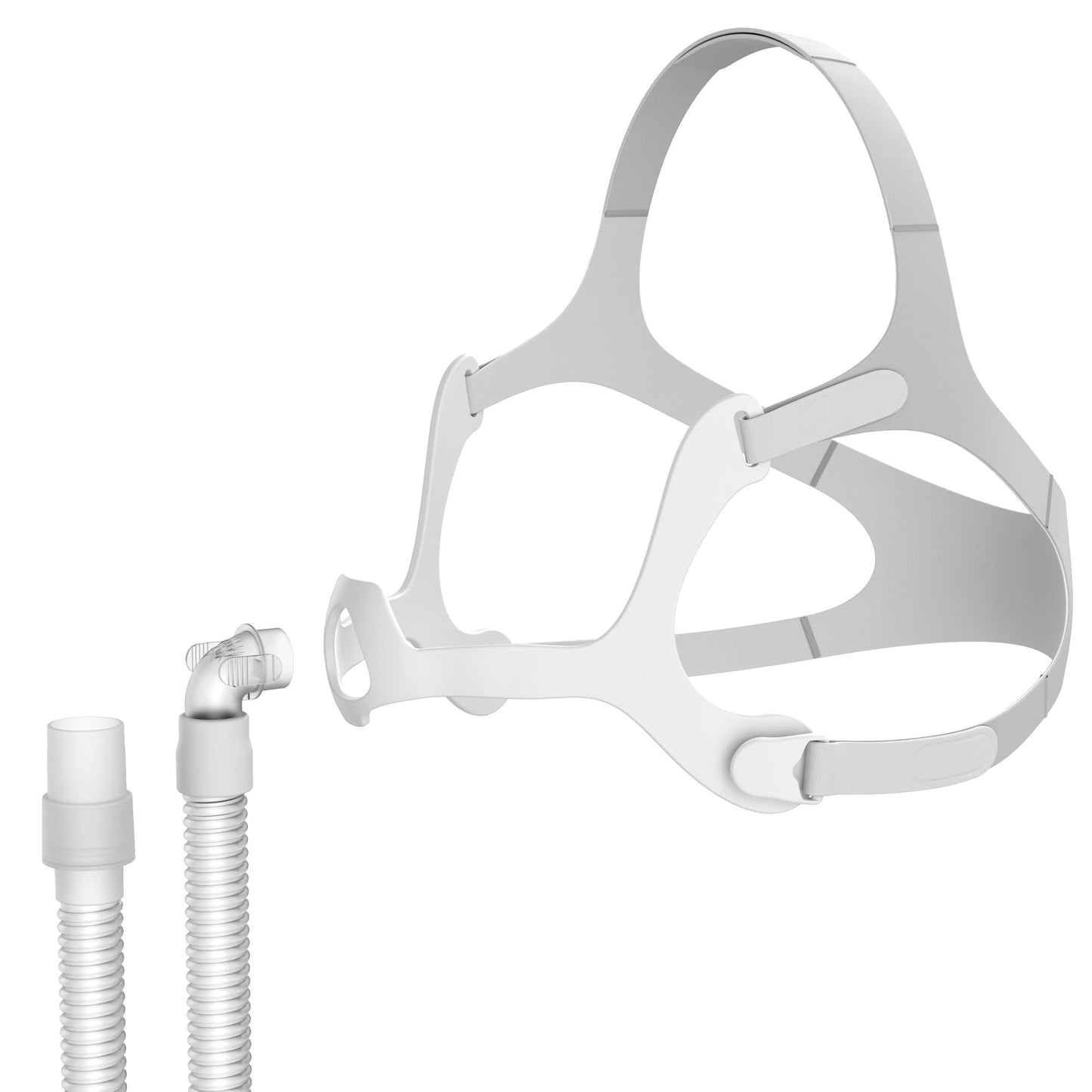 Replacement Kit for Wisp, Includes Silicone Frame, Headgear, Tubing and Quick-Release Clips(No Cushion), IBEET Replacement Supplies
