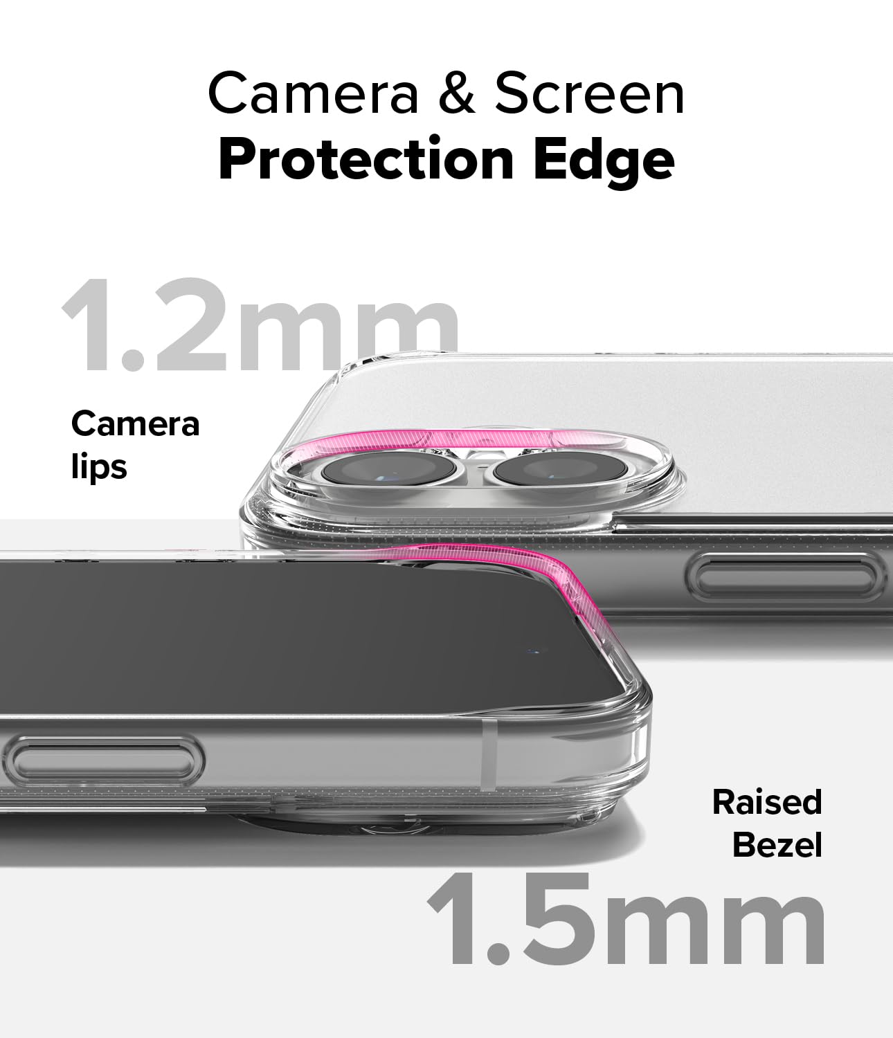 Ringke Fusion [Oil & Dirt Resistant] Compatible With Iphone 16 Plus Case, Uv Coating For Scratch & Discoloration Resistant, Shoc