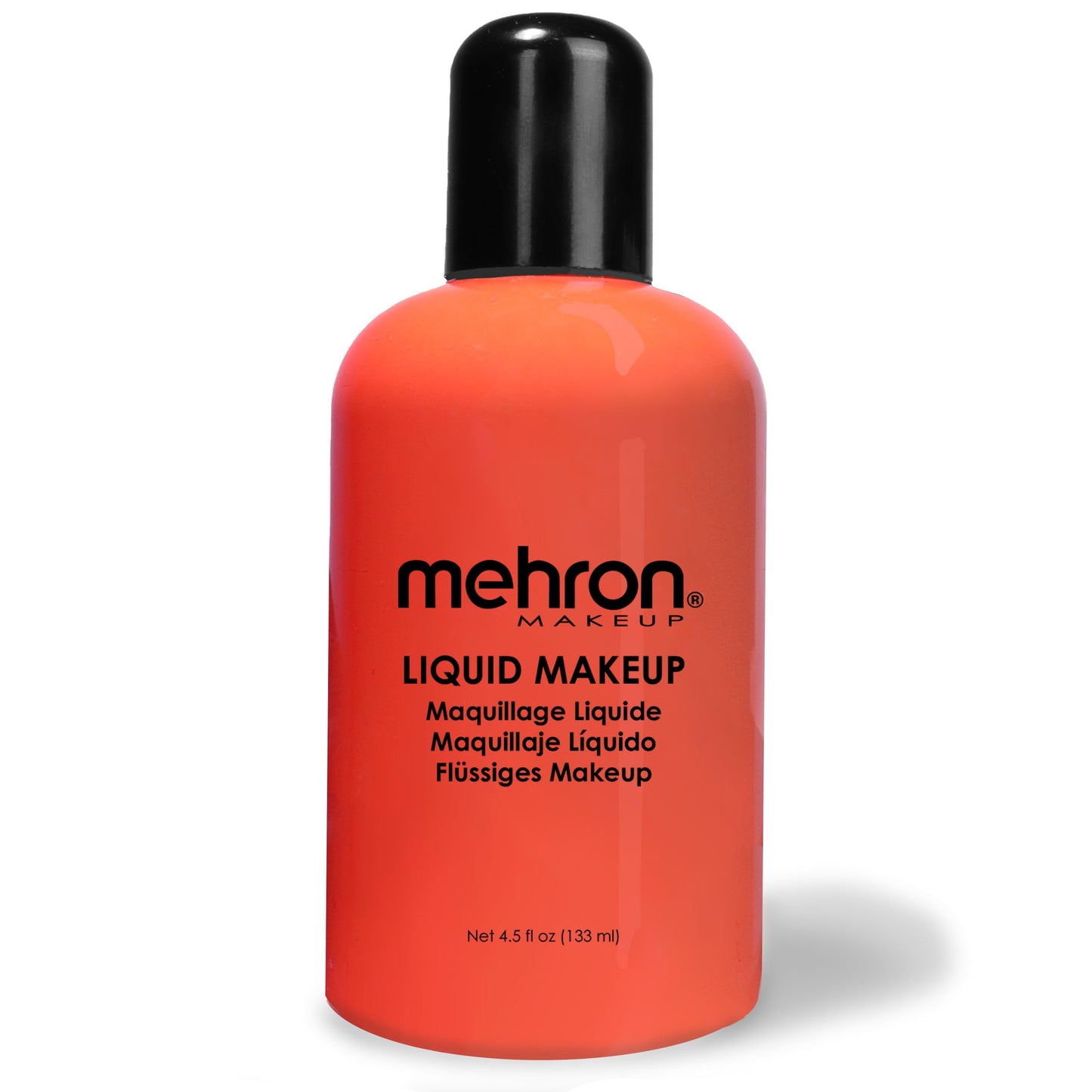 Mehron Makeup Liquid Makeup | Face Paint and Body Paint 4.5 oz (133 ml) (SABLE BROWN)
