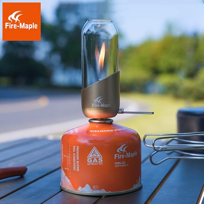 Fire Maple Lantern Camping Gas Lamp Portable Outdoor Camping Light Gas Lighting Camping Lamp Tent Gaslamp Lamps and Lanterns