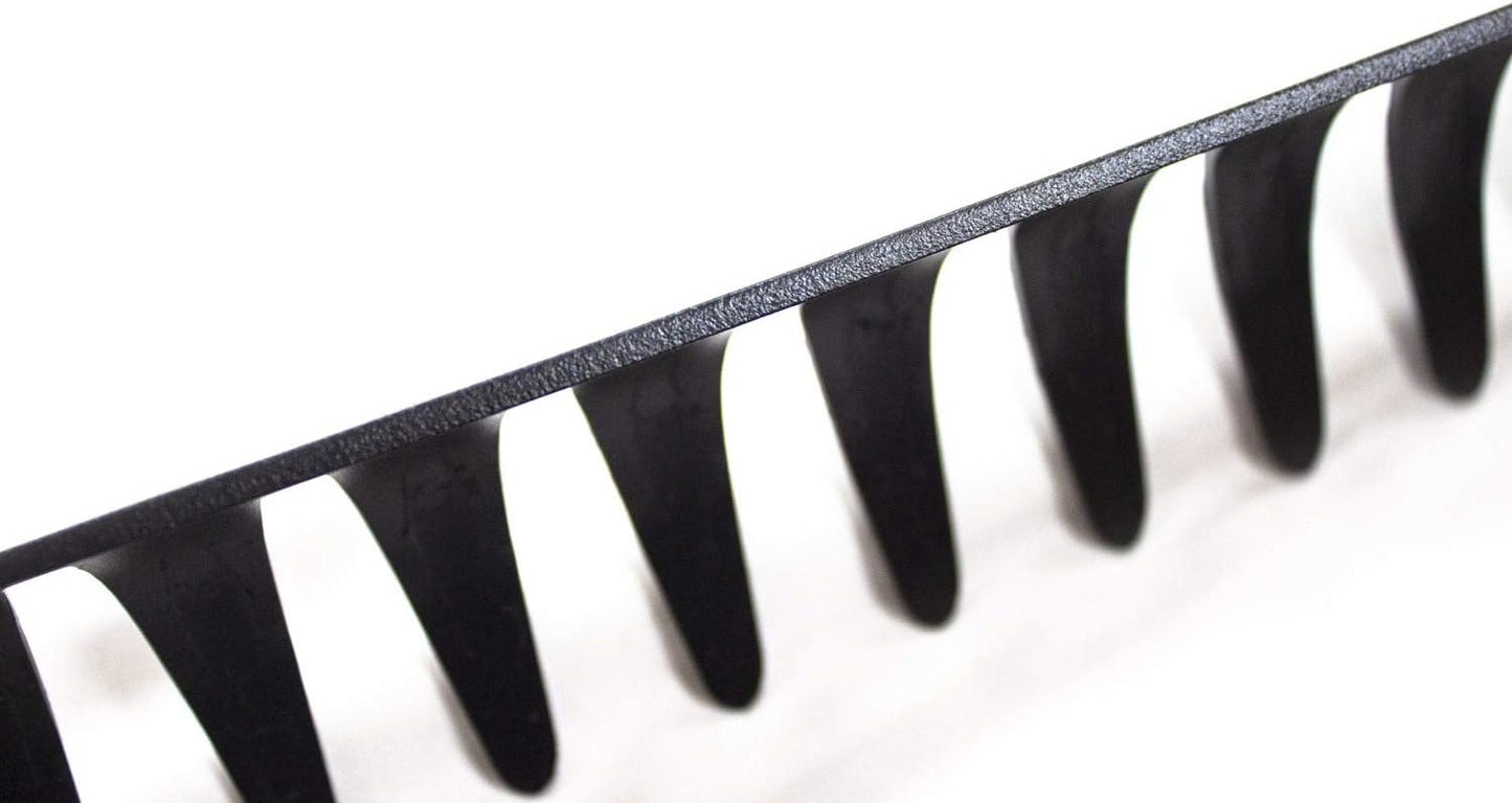 BULLY TOOLS 92309 12-Gauge 16-Inch Bow Rake with Fiberglass Handle and 16 Steel Tines, 58-Inch