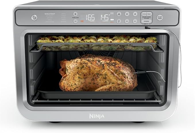 Ninja Prestige Smart XL with Pro Cook System 10-in-1 Air Fry Digital Countertop Convection Toaster Oven with Air Fry, Air ...