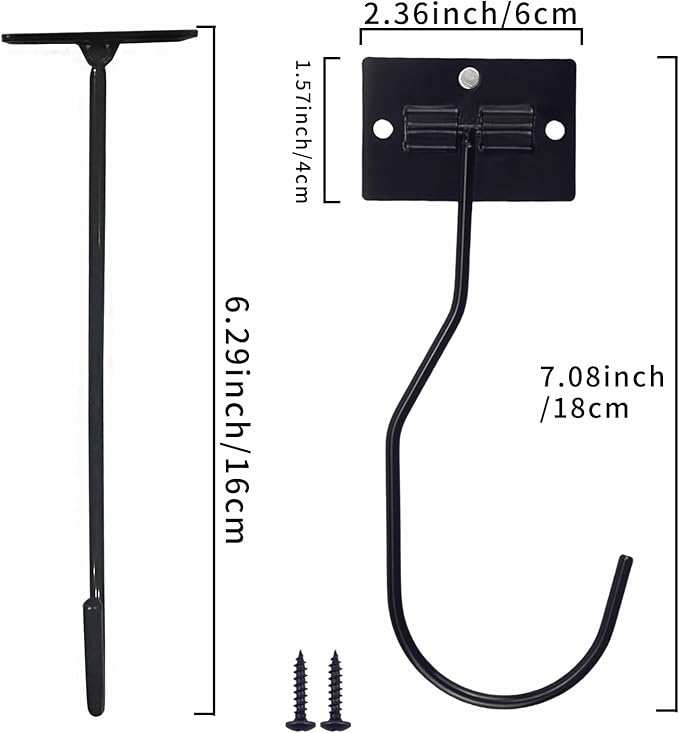 Self-Adhesive Banana Hooks, Foldable Magnetic Hanger Under Cabinet, Sturdy Metal Banana Holder for Kitchen, Space-Saving Design to Keep Bananas Fresh 1 Pieces Black