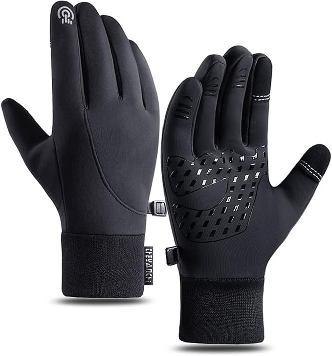 Winter Gloves Men & Women, Touch Screen Gloves Running Gloves Cycling Gloves Warm Gloves