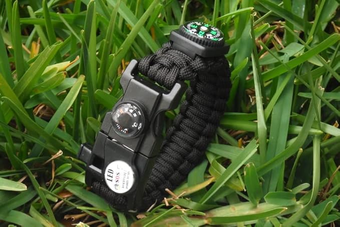 GALAXYLENSE Galaxy 251 Pcs First Aid Kits For Survival Emergency Trauma Military Combat Tactical Medical Hunting Camping Hiking IFAK EMT Bag (21 in 1 Bracelets Black)
