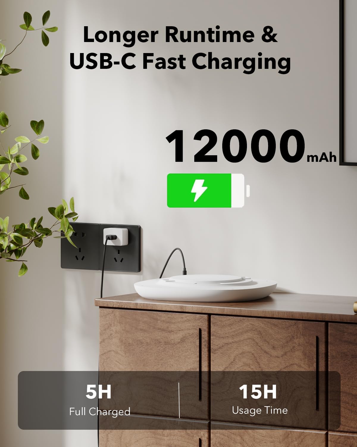 Rechargeable Shower Lights For Inside Shower  12000Mah Motion Sensor Wireless Rgb Ceiling Light With Remote No Wiring  Battery Operated Closet Lights Cordless Led Overhead Lighting For Bathroom