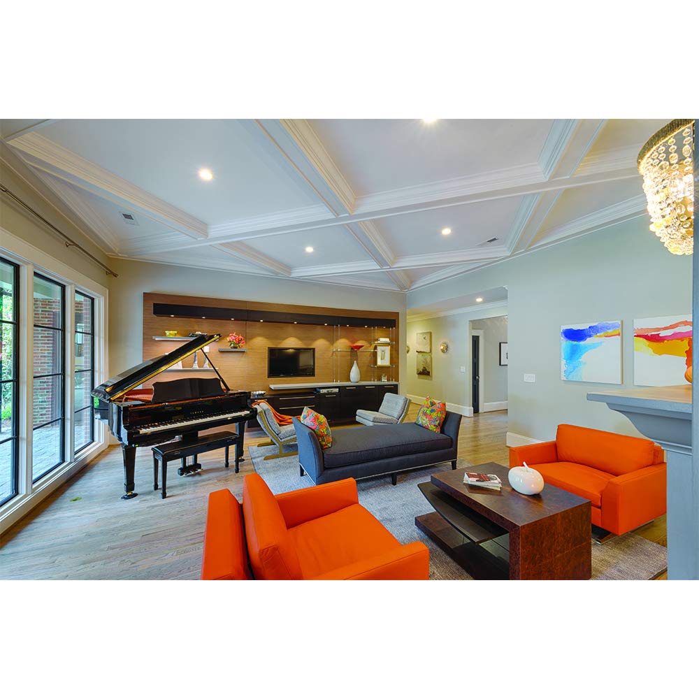 Halo Lt 4 Inch Indoor/Outdoor Recessed Led Retrofit Trim Can Light  3 Cct 3000K/4000K/5000K - Lt4069Fs351Ewhr