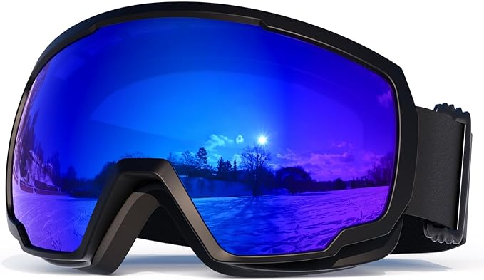rayavala Ski Goggles Snowboard Snowmobile Men Women Youth Anti Fog Over Glasses